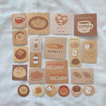 パンのなかまたち　フレークシール