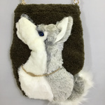 シベリアンハスキーのバッグ