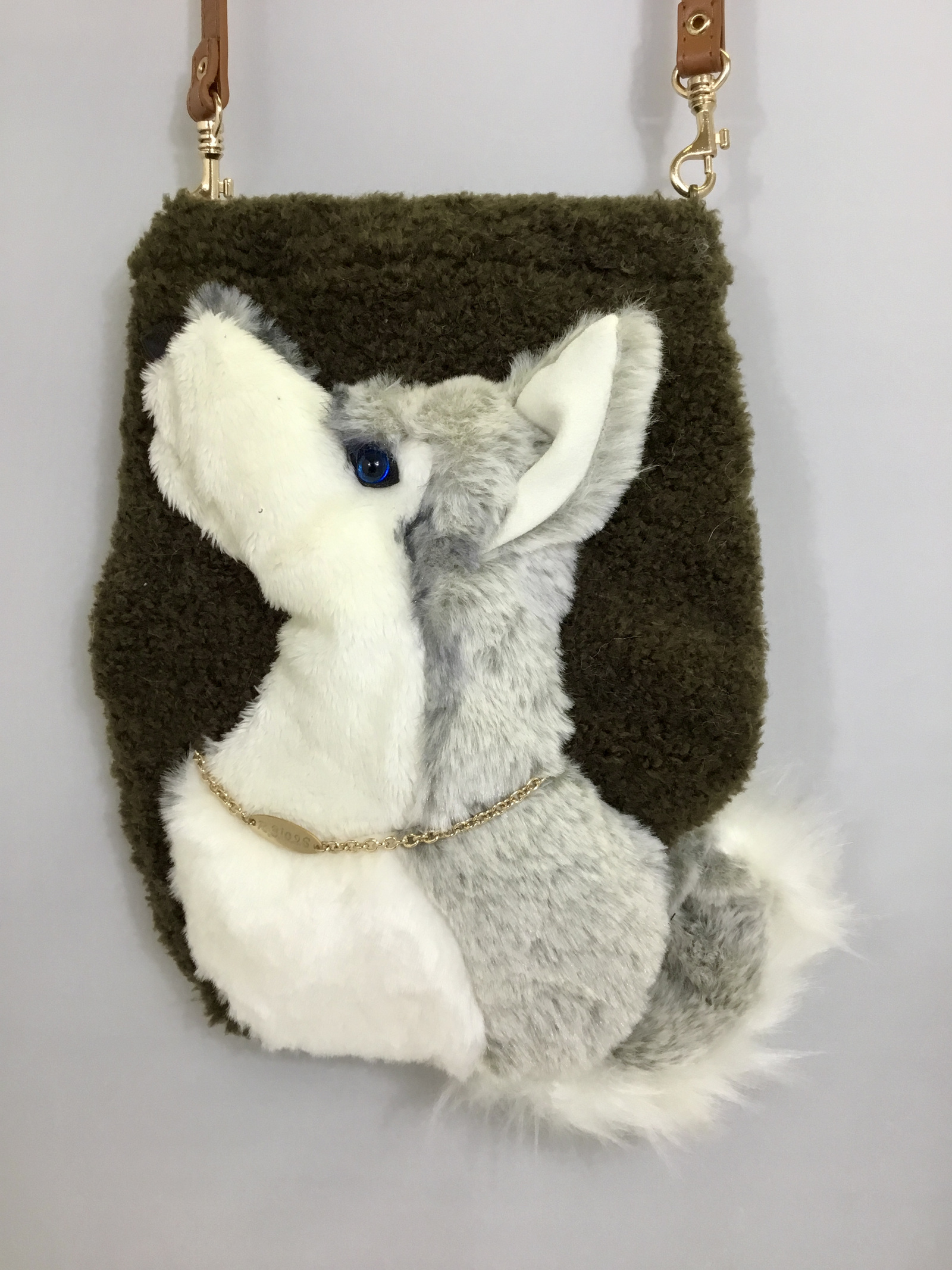 シベリアンハスキーのバッグ