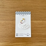刺繍のワッペン　※スワン