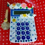 Sweets Deco 電卓（ブルー）