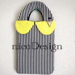 ストライプ シューズBAG