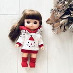メルちゃんソランちゃんクリスマス服