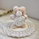 ましゅまろ♡様専用出品　＊ めもりぃ ＊　くまのぬいぐるみ　レトロ風ぬいぐるみ　beige ＊7＊