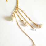 bubble　chandelier　イヤーフック