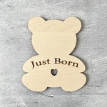 Just Born☆木製　プレート　
