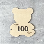 100days / 100日祝い☆木製　プレート　