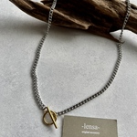 1677.ALLステンレス♡ユニセックスチェーンネックレス lensa