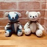 memory bear ぬいぐるみ　リメイクベア