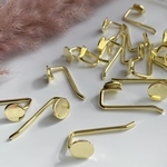 【10個】10mm 平皿　ポニーフック