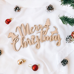 【クリスマス 木製 レターバナー Merry Christmas】クリスマスアイテム メリークリスマス 撮影小物 クリスマス飾り