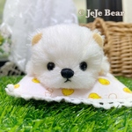 寝そべりクマちゃん(耳イエロー)