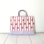 SALES2460円→1980円 30×40＊pink soda＊レッスンバッグ＊おけいこバッグ
