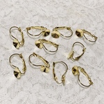 ニッケルフリー♡８mm張り付けフレンチフックピアス