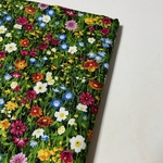 花柄コットン生地　108cm×50cm  