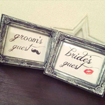 フレーム込❇︎結婚式 受付 立札 アンティーク