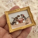 アートフレーム＊クリスマス・プディングを作りましょ