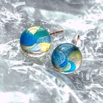 まんまるころりんのピアス(イヤリング変更可)