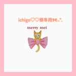ichigo♡♡様専用ページ୨୧⑅*.
