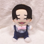 ☆ちびぬい☆服☆なにわのにわ衣装☆ブルーシャツ☆オーバーオール