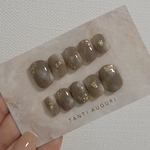 ネイルチップ　ジェルネイル　ニュアンスネイル