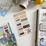 オシャレなマステ風シール