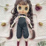 『ハンドメイド』ネオブライス　アウトフィット☆サロペット3点セット