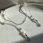 «SALE»40%off mask chain  ホワイト系