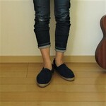 asana HEMP100% 草木染め シューズ