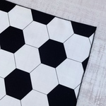 30×40 サッカーボール柄ランチョンマット　シンプルランチマット