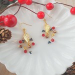 再販＊木の実あつめ＊小枝ピアス/イヤリング
