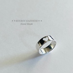 silver950製  ◆Heart hole RING◆　
