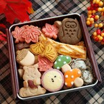 秋のクッキー缶（大）