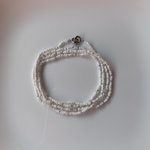 one color mask chain series＊white 現品限り＊長さ金具込み79 ㎝