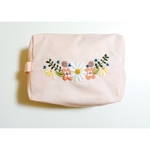 刺繍オムツポーチ