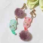 X'mas✨🎄✨じゃれ猫ちゃんとコロコロボール・イヤリング・ピアス