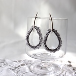 drop earring/ピアス イヤリング gray