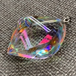 『夕虹』 夕紅色 花びらペンダントトップ VD-607