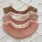 ぽこぽこガーゼのまんまるスタイ