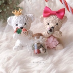 クリスマス仲良しくまさんセット◌̥*⃝̣アロマストーン 