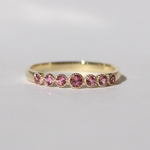 Pink Spinel 7pcs / K10, K18, PT900