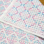 刺し子ふきん (四角)