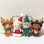 シルバニアファミリー　赤ちゃん　クリスマス衣装セット