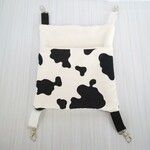 潜れる！小動物用 ハンモック うし柄