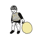 ワンカラー似顔絵イラスト
