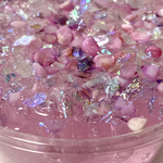 ハンドメイド   スライム　purple stones