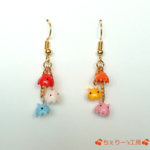 めんだこパーティー　メンダコ　ピアス　イヤリング　016