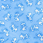 USAファブリック　Nana Mae V Tiny Mice Blue