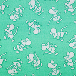 USAファブリック　Nana Mae V Tiny Mice Green