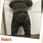 再販中♪迷彩♪　サルエルパンツ　70～90
